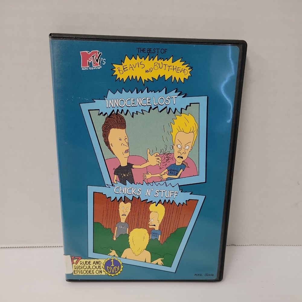 The Best of MTV Beavis and Butthead Innocence Lost Chicks N Stuff DVD